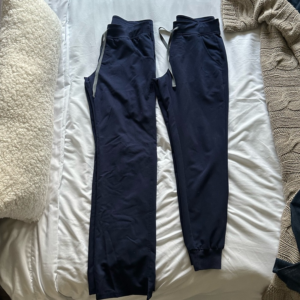 Two Pairs of Figs Scrub Bottoms **SIZE SMALL**